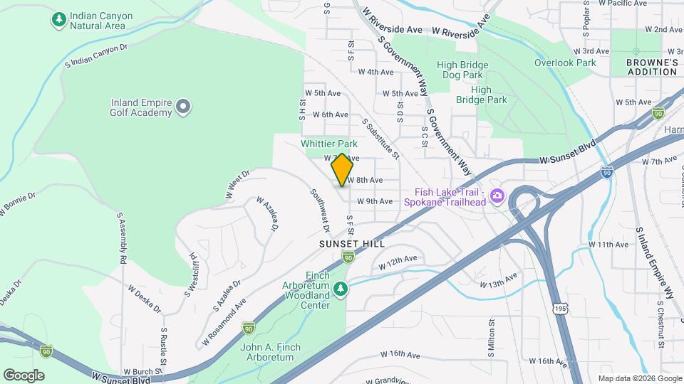 825 S Montavilla Dr Map and Location Details