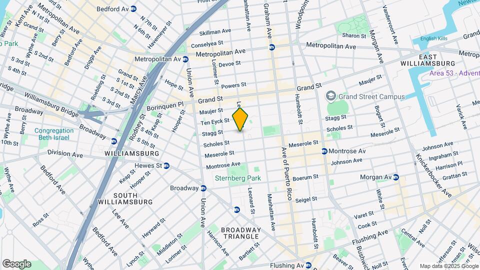 149 Leonard St Map and Location Details