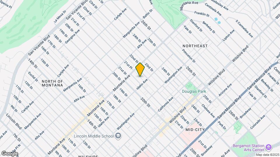 839 21st St, Unit Apt. B Map and Location Details