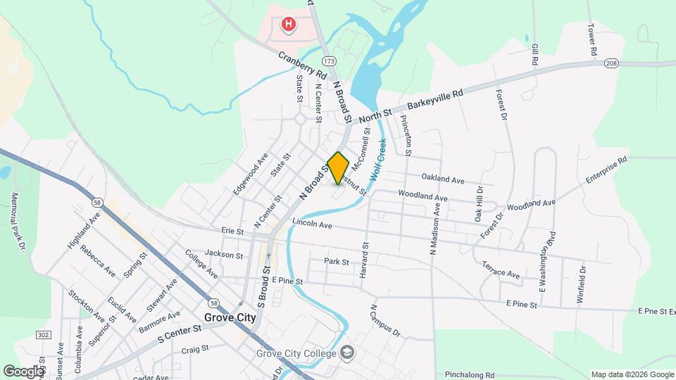 320 McConnell St Map and Location Details