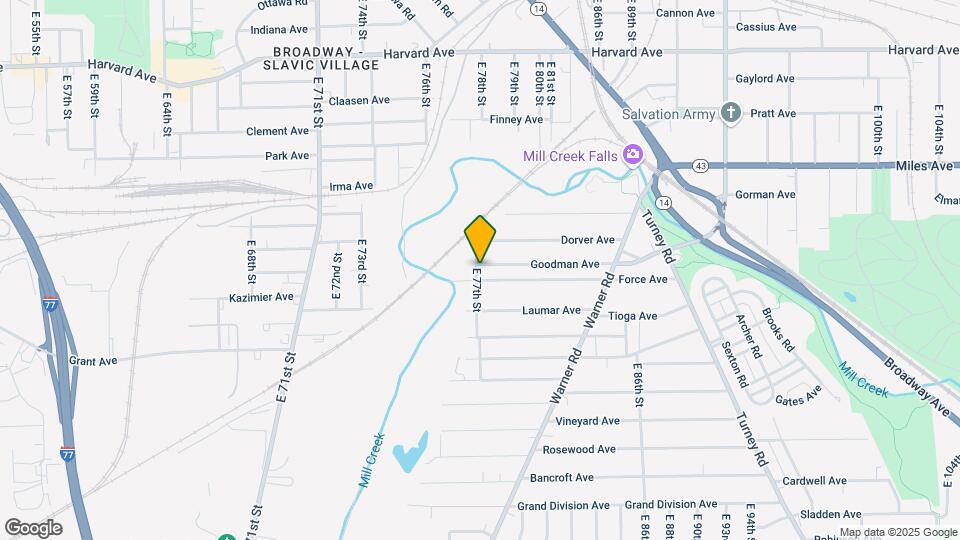 7700 Goodman Ave Map and Location Details