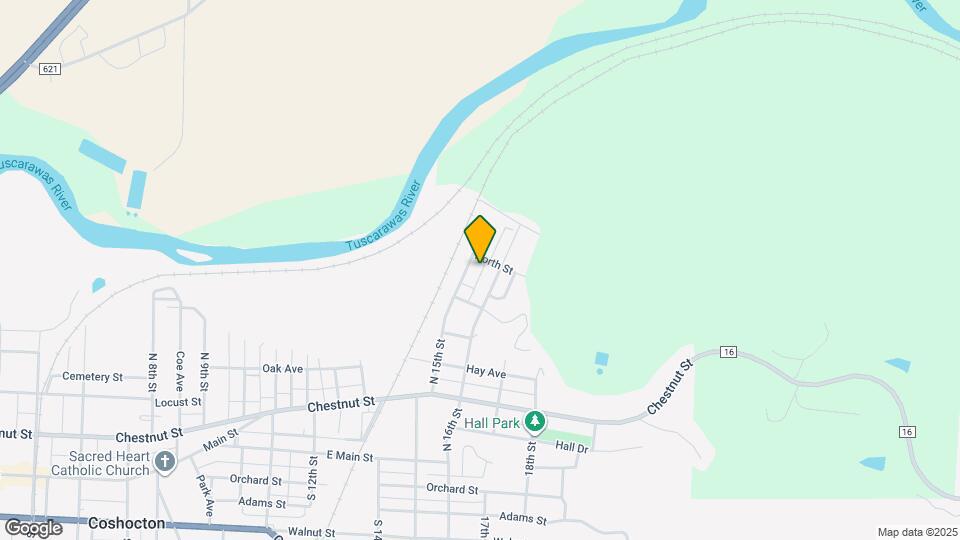 536 N 15th St Mapa y Detalles de la Ubicación