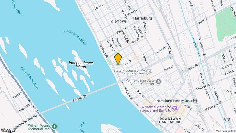 112 Herr St Mapa y Detalles de la Ubicación