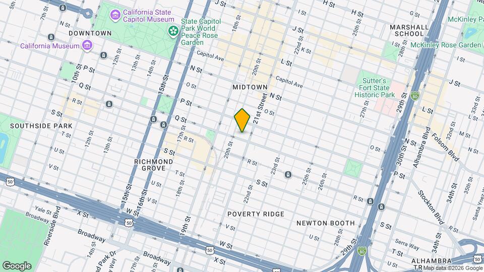 2017 Q St Map and Location Details