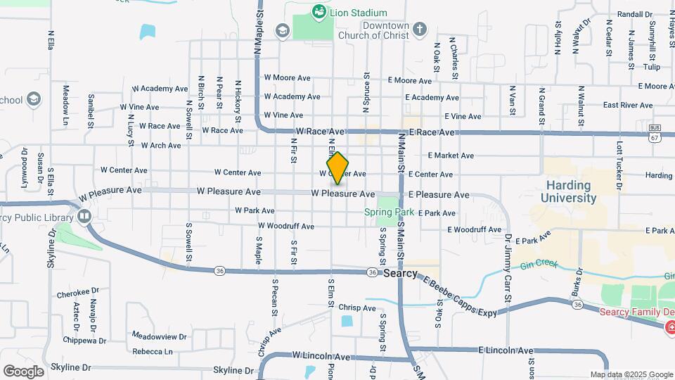 300 W Pleasure Ave Map and Location Details