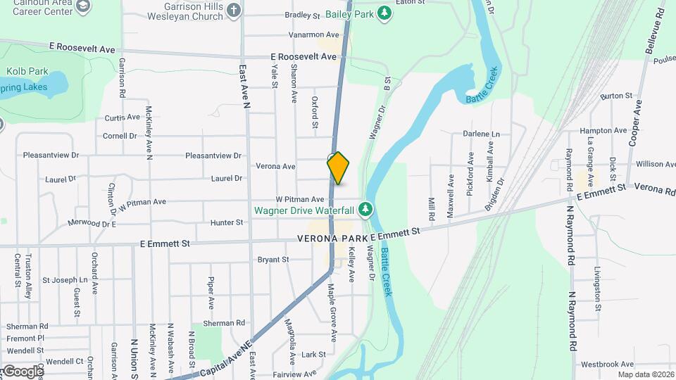 842 Capital Ave NE Mapa y Detalles de la Ubicación