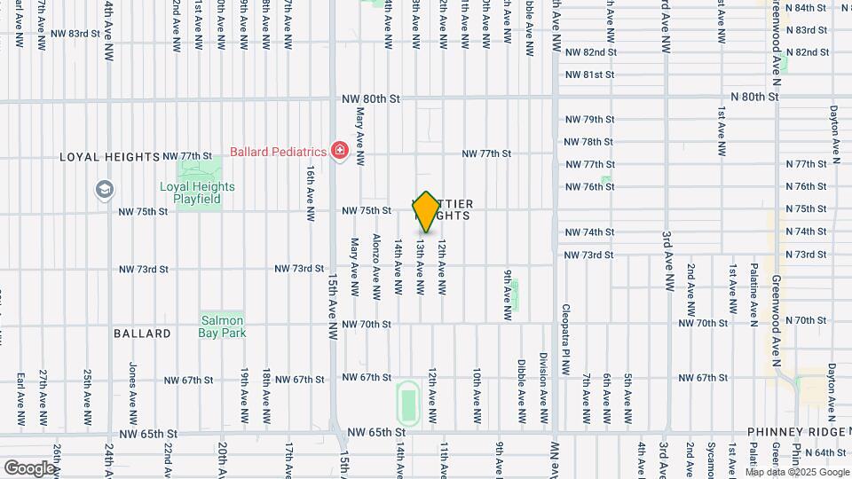 7326 13th Ave NW Map and Location Details