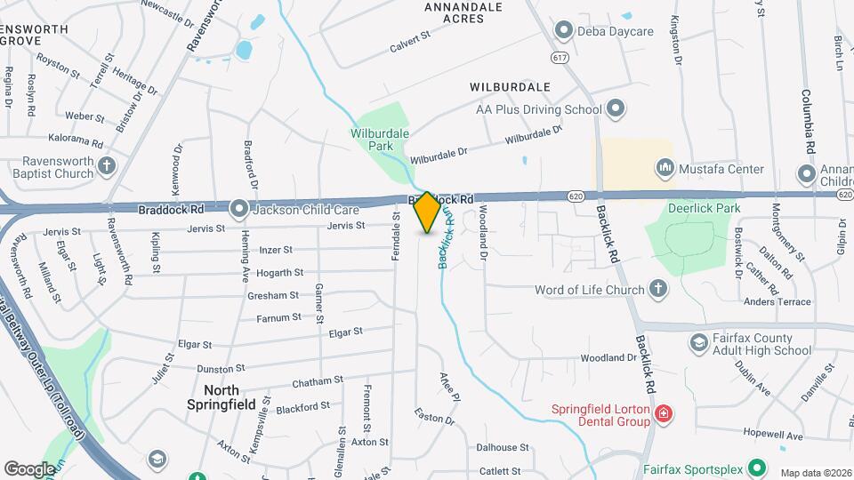 5206 Easton Dr Map and Location Details