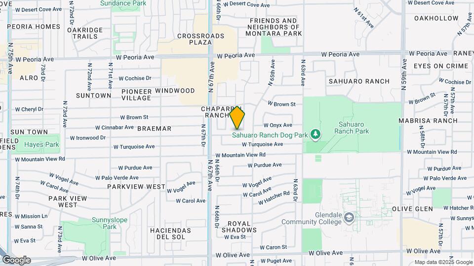 6534 W Ironwood Dr Map and Location Details