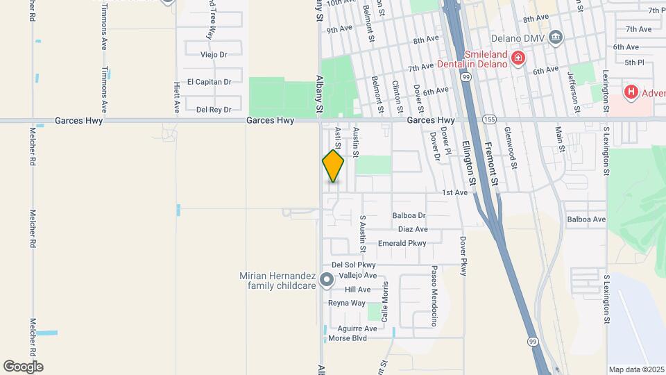 105 Asti St Map and Location Details