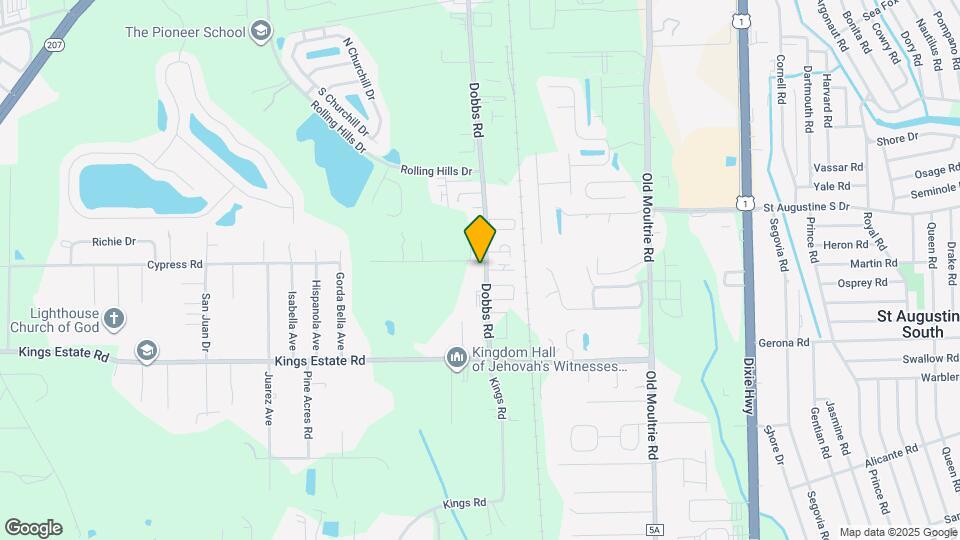 2605 Dobbs Rd Map and Location Details