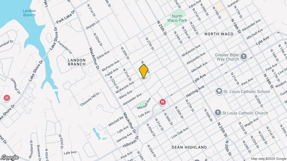 2705 N 30th St Map and Location Details