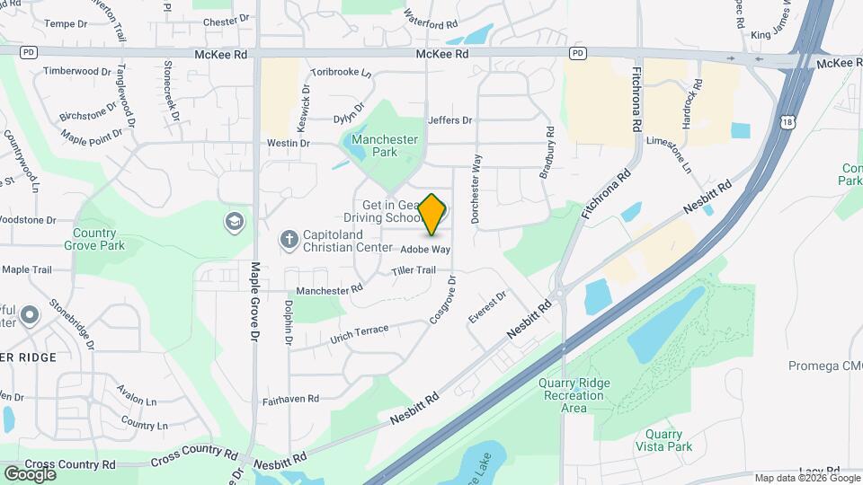 6214 Adobe Way Map and Location Details