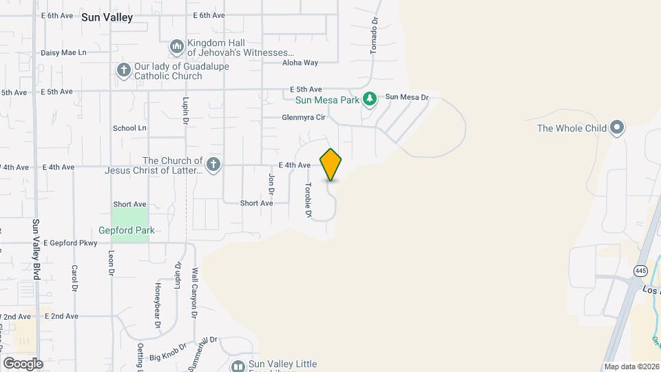 5360 Corral Dr Map and Location Details