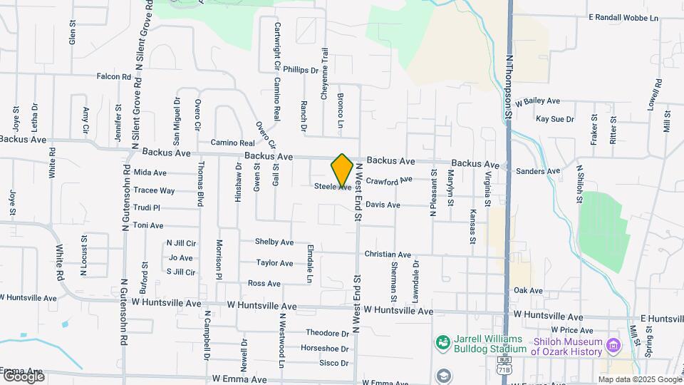 1605 Steele Ave, Unit A Map and Location Details