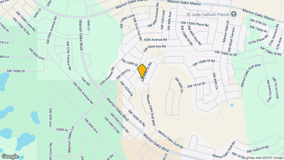 16038 SW 49th Ct Rd Map and Location Details