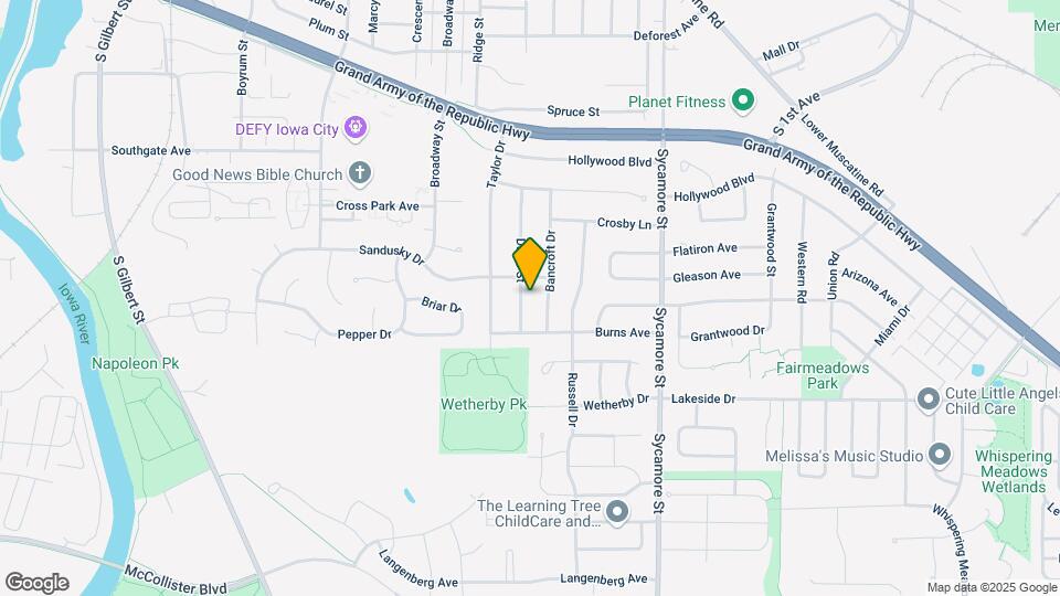 2228 Davis St Map and Location Details