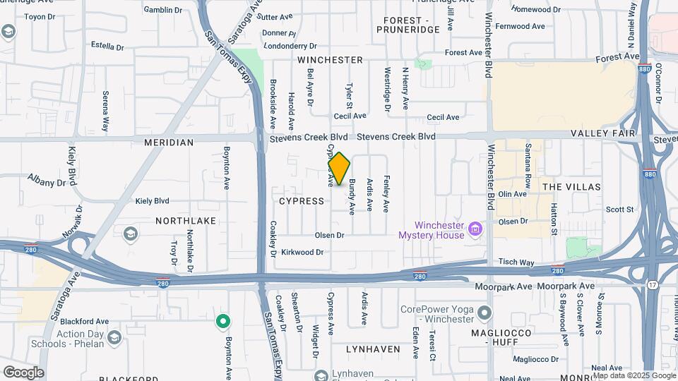 400 Cypress Ave Mapa y Detalles de la Ubicación