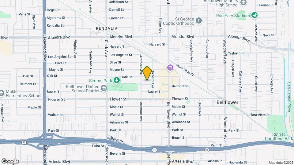9623 Belmont St Mapa y Detalles de la Ubicación