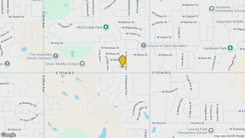 3503 S Dogwood Ave Map and Location Details