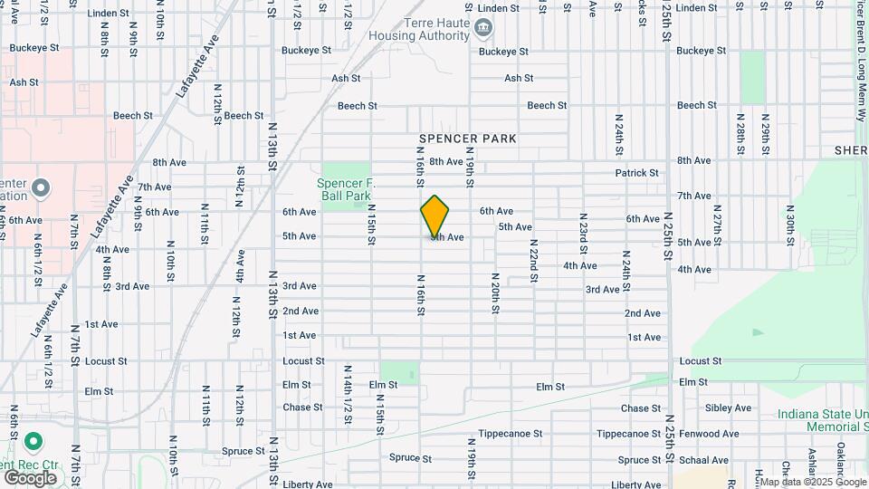 1619 5th Ave Map and Location Details