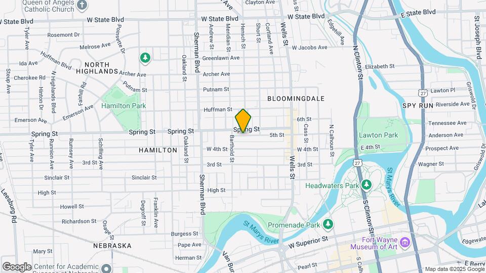 645 5th St Map and Location Details