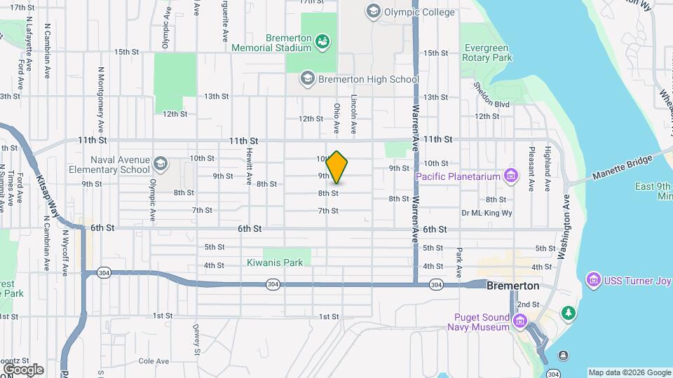 1242 8th St Map and Location Details