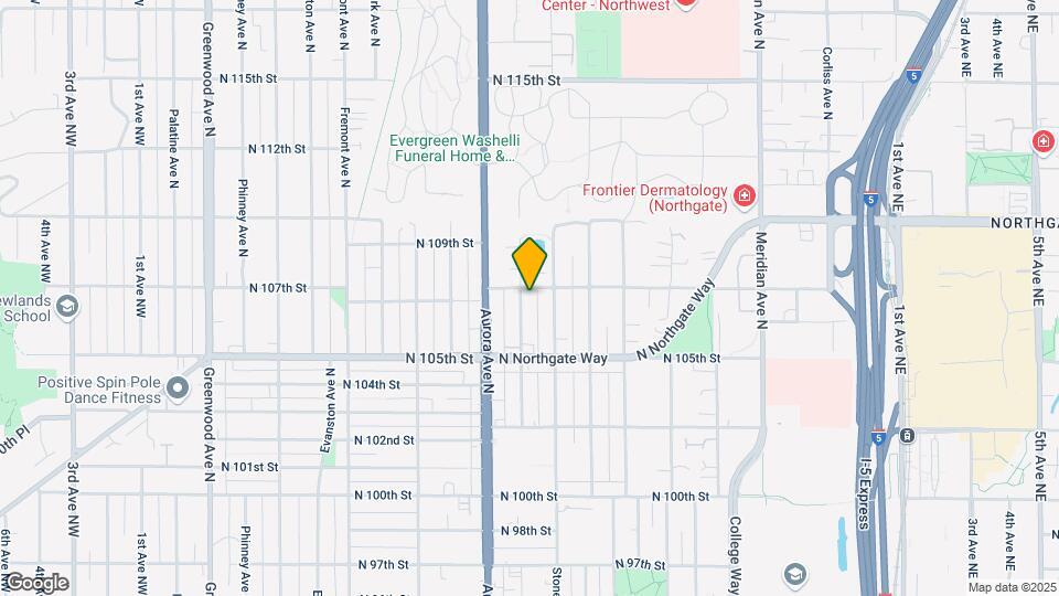 10556 Midvale Ave N Map and Location Details