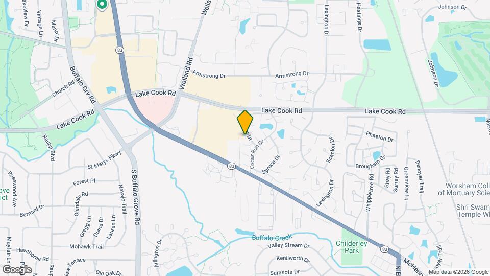 1319 Wye Ct Map and Location Details