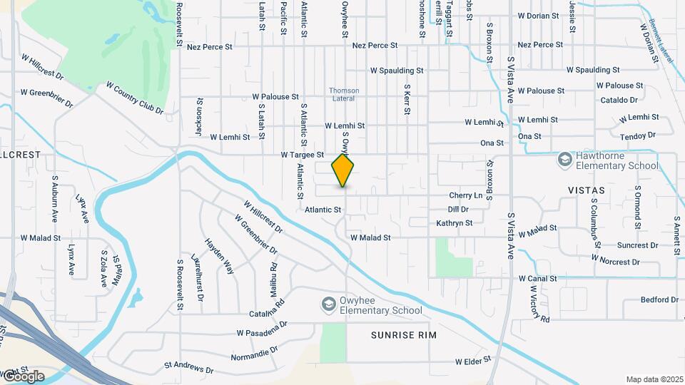 2401 S Owyhee St Map and Location Details