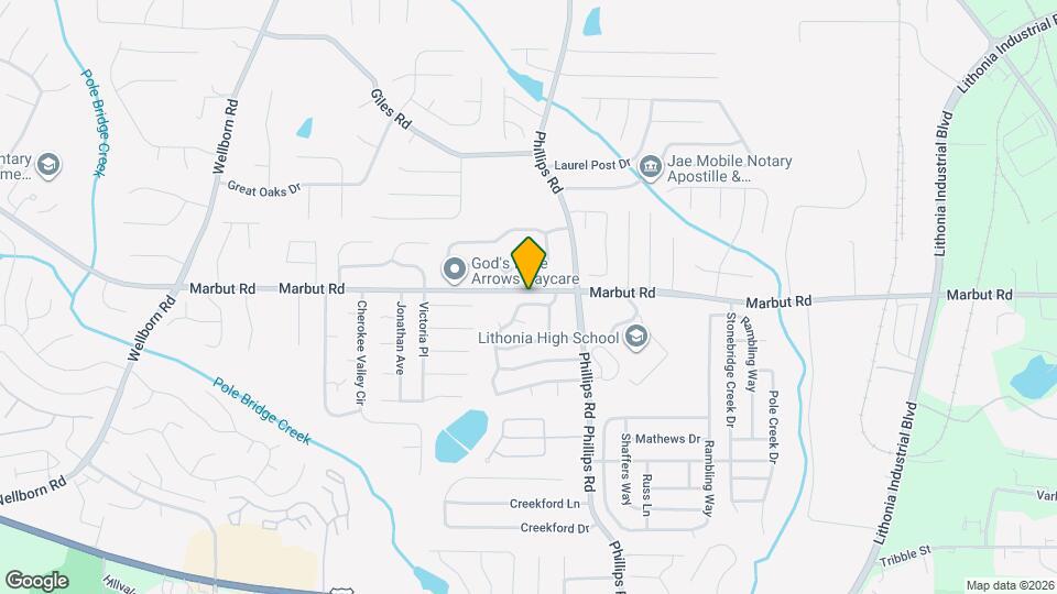 6123 Marbut Farms Chase Map and Location Details