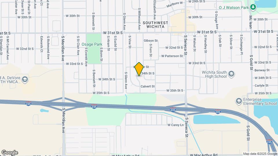 3526 S Downtain St Map and Location Details