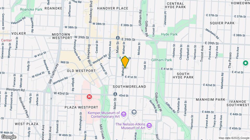 4041-4043 Walnut St Map and Location Details