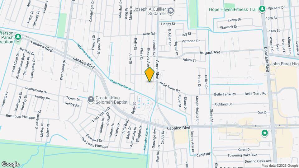 1825 Buccola Ave Map and Location Details