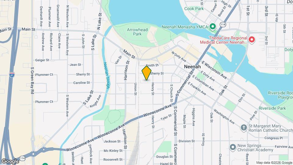 417 Caroline St Map and Location Details