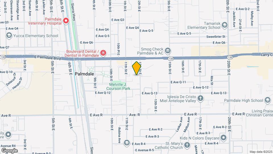 38257 12th St E Map and Location Details