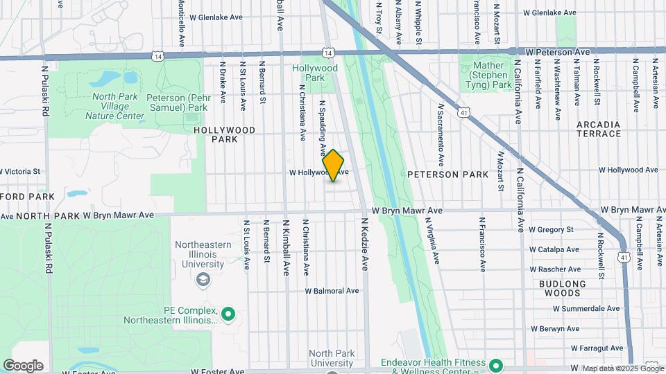 5628 & 5635 N. Spaulding Avenue Map and Location Details