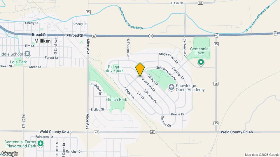 703 S Settlers Dr Map and Location Details