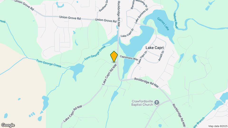 2590 Lake Capri Rd NW Map and Location Details