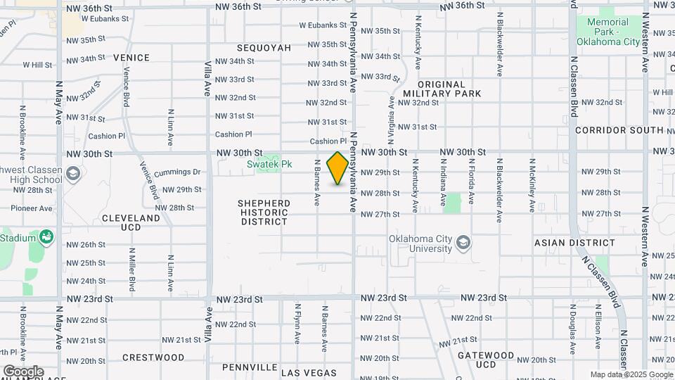 2121 NW 28th St Map and Location Details