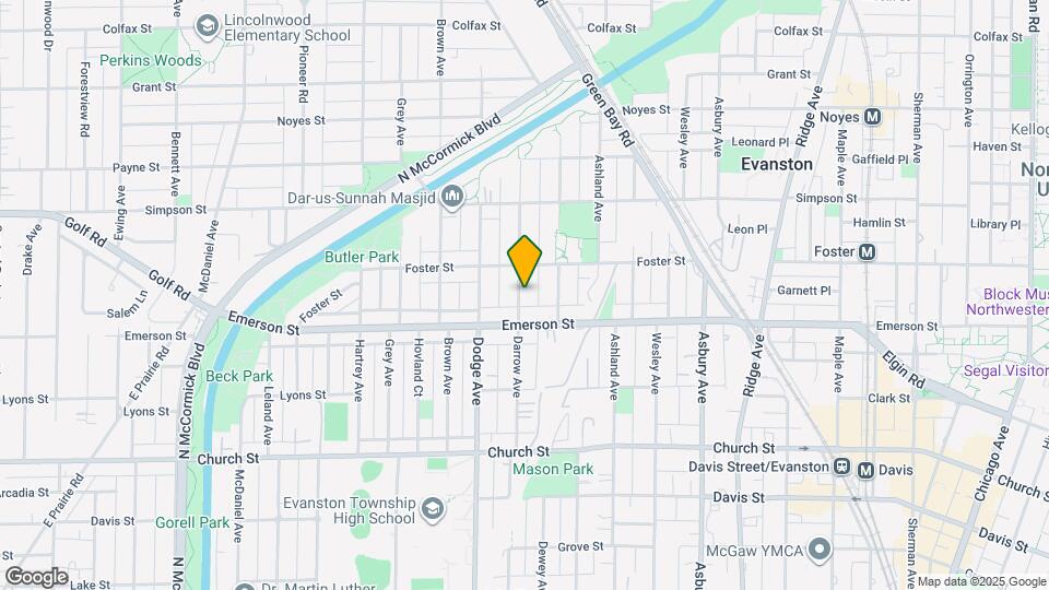 1921 Darrow Ave, Unit 2 Mapa y Detalles de la Ubicación