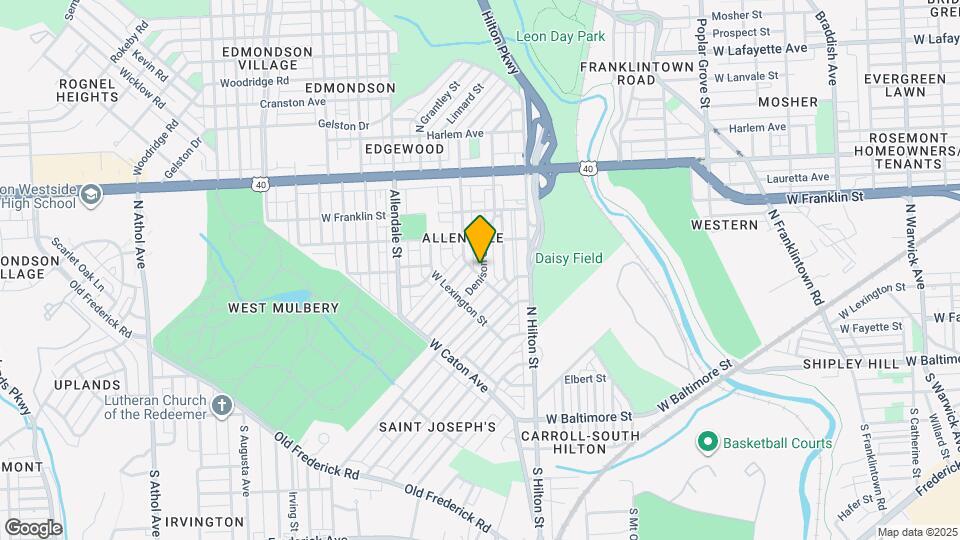 300 Denison St Map and Location Details