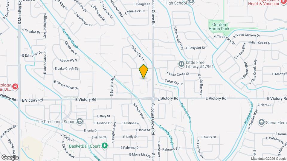 2951 S Alcamo Wy Map and Location Details