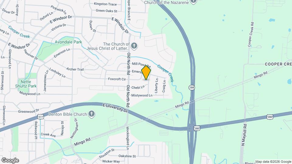 2525 Freedom Ln Map and Location Details