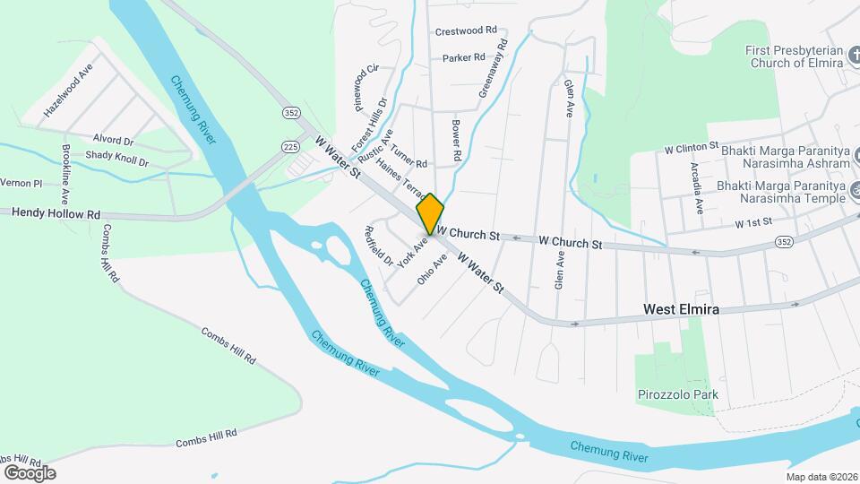 1725 W Water St Map and Location Details