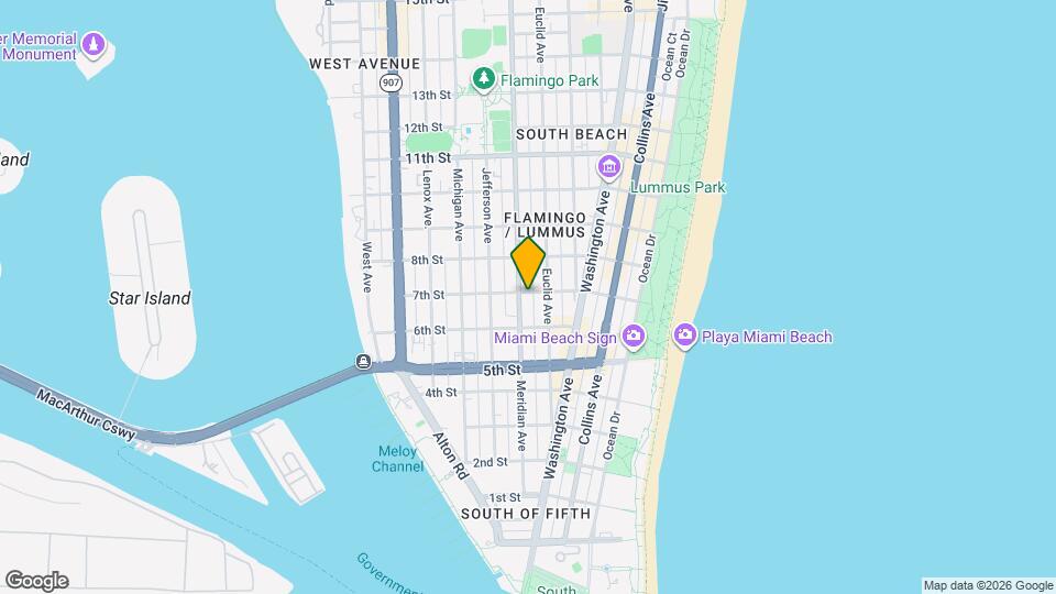 655 Meridian Ave, Unit 8 Mapa y Detalles de la Ubicación