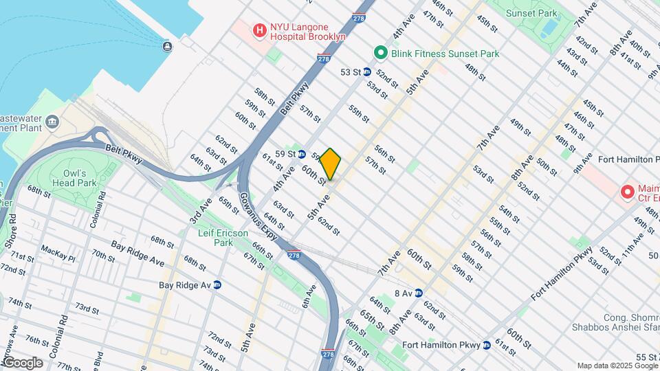 5924 5th Ave Mapa y Detalles de la Ubicación