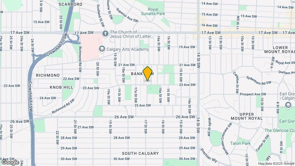 1702 23rd Ave SW Map and Location Details