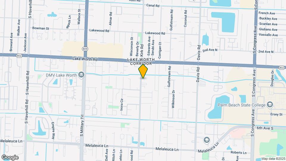 4162 Kirk Rd Mapa y Detalles de la Ubicación