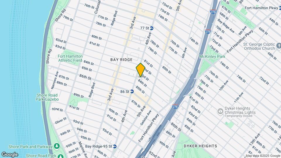 415 84th St, Unit 2 Mapa y Detalles de la Ubicación